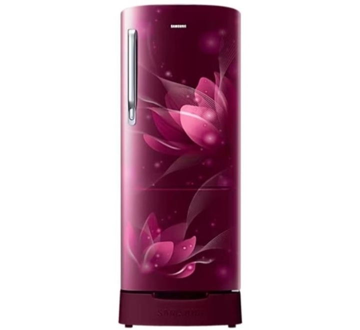 Samsung Refrigerator DC 183 L Blooming Saffron Red Single Door 2 Star BEE Rating  (RR20C2812R8/NL)
