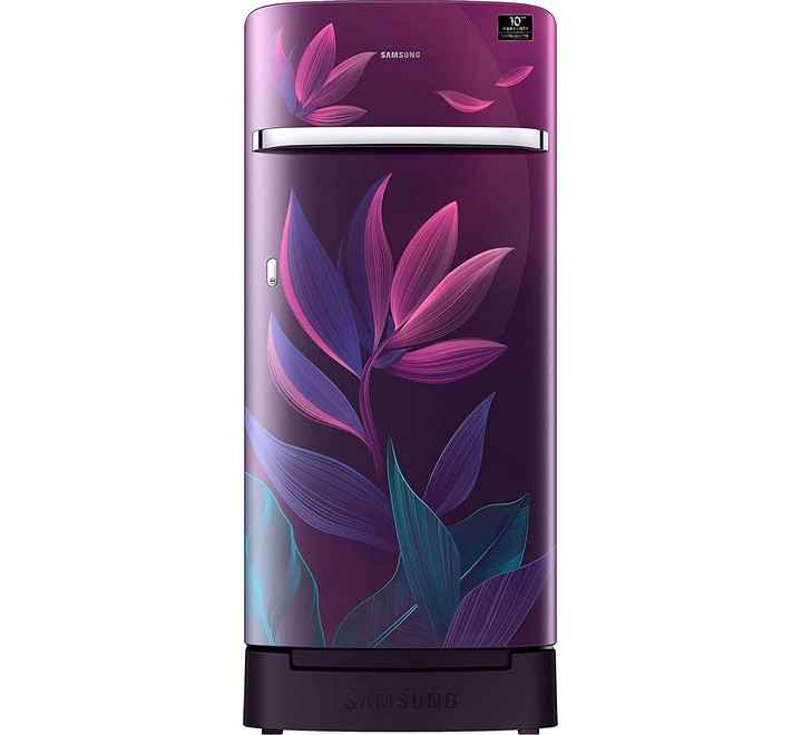 Samsung Single Door Refrigerator 198 Litres 4 Star Inverter RR21A2E2X9R Paradise Bloom Purple