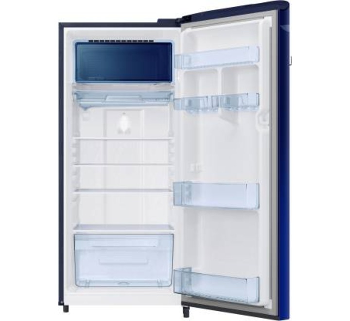 SAMSUNG 215 L Direct Cool Single Door 4 Star Refrigerator  (Orange Blossom Blue RR23C2E24NK/HL) (RR23C2E24NK)