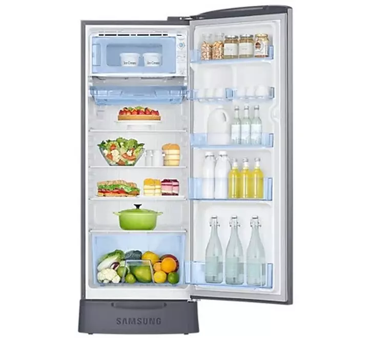 Samsung 230L 3 Star Stylish Grandé Design Single Door Refrigerator (RR24B282YGS)