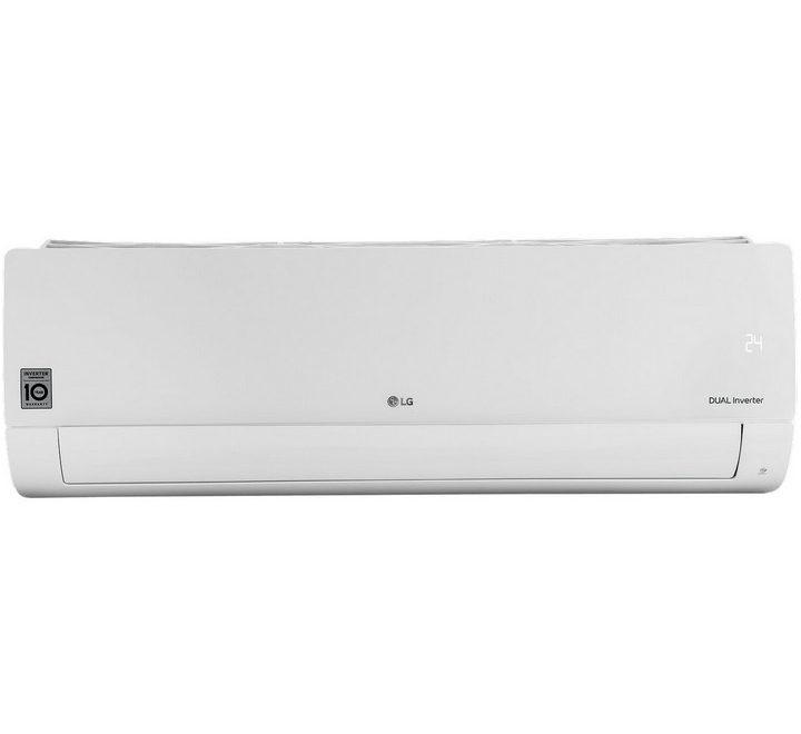 LG 6 in 1 Convertible 2 Ton 3 Star AI Dual Inverter Split AC with Auto Cleanser (RSUQ24ENXE.ANLG)