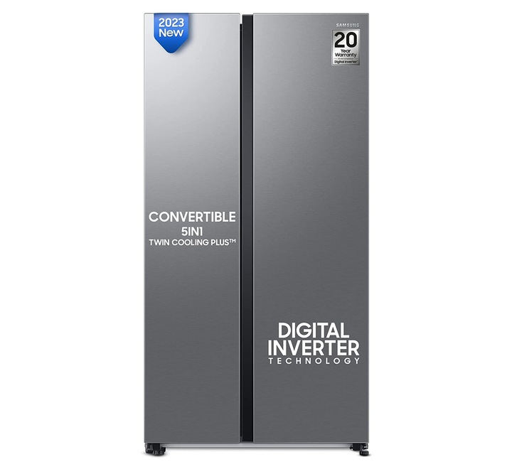 Samsung 653L WI-FI Enabled SmartThings Side By Side Inverter Refrigerator EZ Clean Steel (RS76CG8113SL/HL)