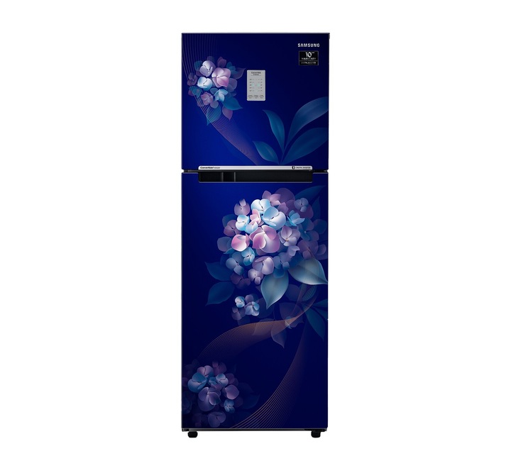 SAMSUNG 236 Litres 2 Star Frost Free Double Door Convertible Refrigerator with Deodorizing Filter (RT28C3732HS/HL)