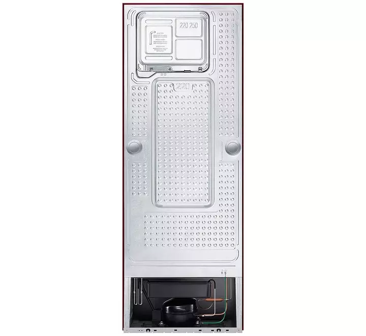 Samsung 253 L 2 Star Inverter Frost-Free Double Door Refrigerator (RT28T30226R/HL Mystic Overlay Red)