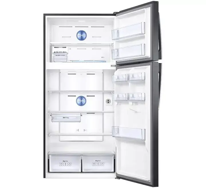 Samsung 670 Ltrs Frost Free Double Door Refrigerator (RT65B7058BS Black Inox)