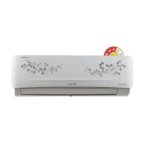 Lloyd 1.5 Ton 3 Star Inverter Split AC (5 in 1 ConvertibleCopper )GLS18I3KOSEC White