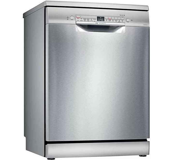 Bosch Serie 13 Place Setting Freestanding Dishwasher (Eco Silence Drive SMS6ITI01I Silver)