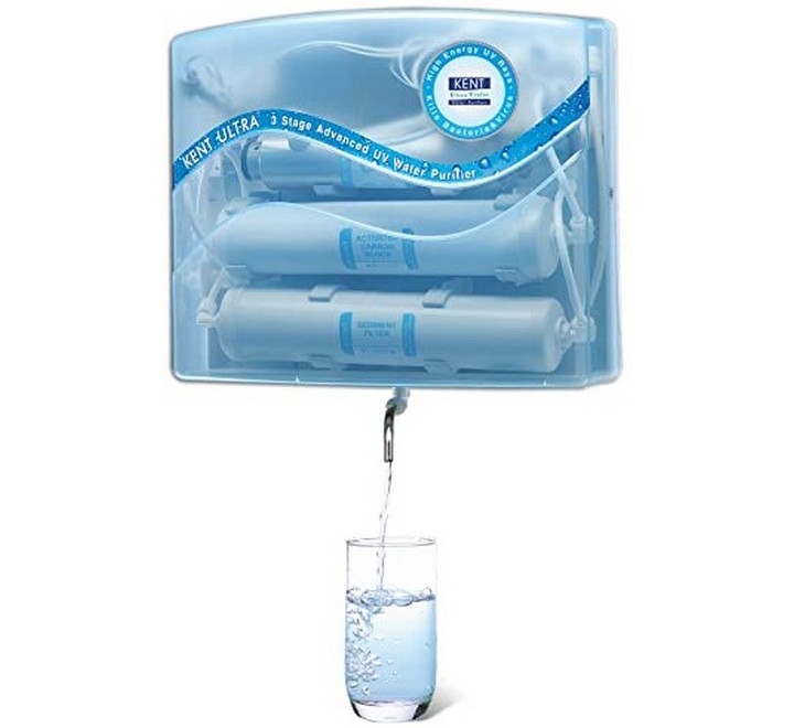 Kent Ultra Wall-Mountable UV (White) 60 L/hr Water Purifier (KENT ULTRA UV)