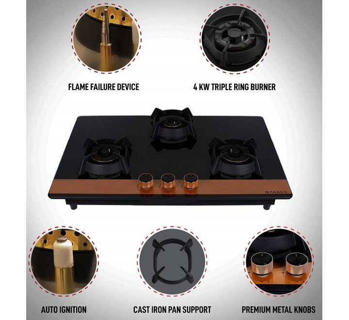 faber cooktop auto ignition