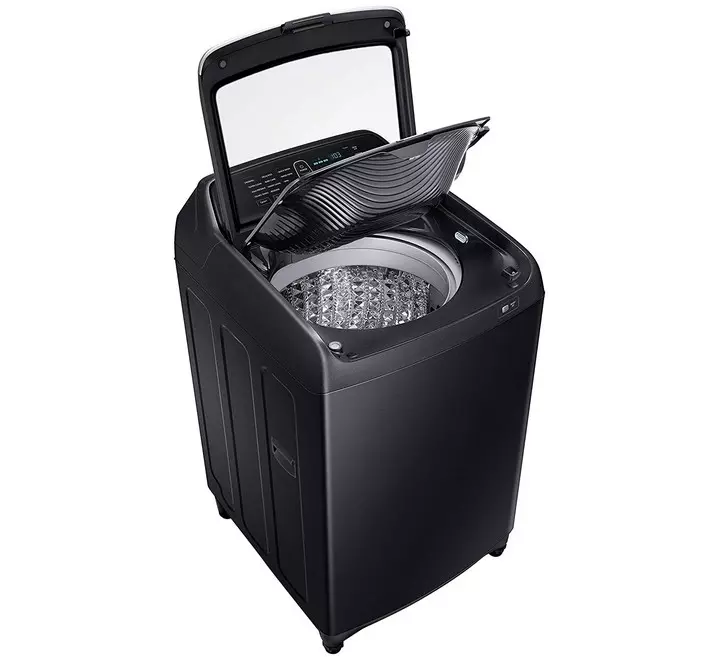 Samsung 16 Kg Inverter 5 star Fully-Automatic Top Loading Washing Machine (WA16N6781CV/TL Black Wobble Technology)