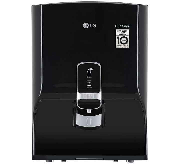 LG WW140NP 8 L RO Water Purifier with Stainless Steel Tank  (Black)