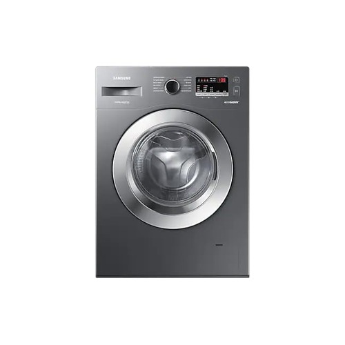 SAMSUNG7.0 kg 5Star Front Load Washing Machine with EcoBubble DIT Motor Hygiene Steam(WW70R22EK0X) inox gray