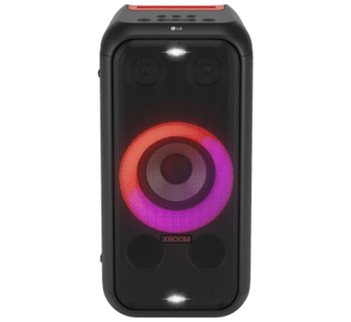 LG XBOOM XL5S 200W Bluetooth Party Speaker (Multi Color Ring Lighting & Double Strobe Lighting 2.1 Channel Black) (XL5S.DINDLLK)