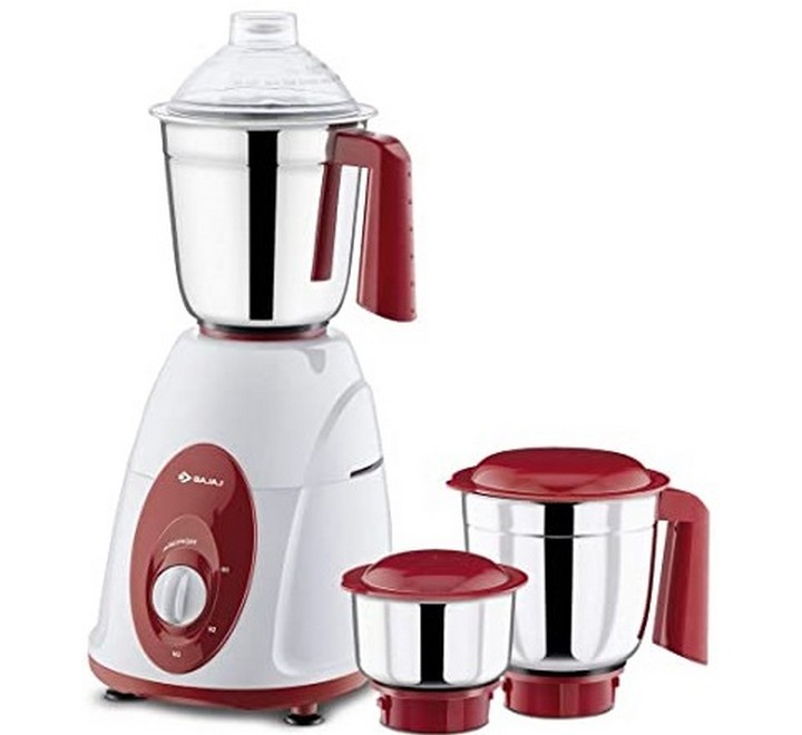 BAJAJ by BAJAJ GX3702 750 Mixer Grinder 3 Jars Pink White (410557 GX3702)