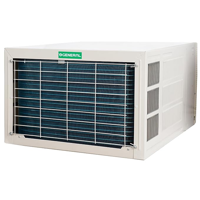 O-General BBAA Series 1.2 Ton 3 Star Window AC With Super Wave Technology 3-Speed Cooling AFGB14BBAA-B White