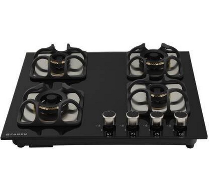 Faber Hobtop IMPERIA 604 BRB CI BK Glass Automatic Hob (IMPERIA604BRBCIBK)